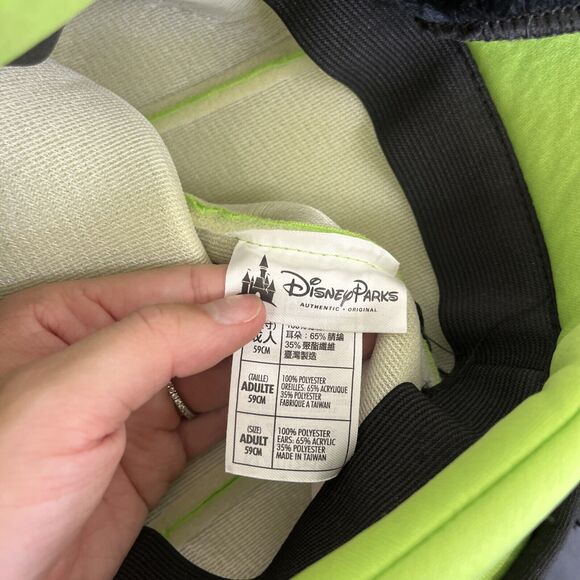 Disney Parks Tall Green Goofy Top Hat W/Fuzzy Floppy Ears Adult FS Bnfts Charity - Picture 7 of 9